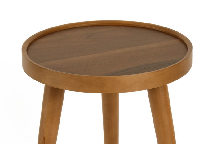 Hanah Home Polen 3 - Walnut Juego de Mesas Nido de 3 Piezas Hanah Home Polen 3 - Walnut Juego de Mesas Nido de 3 Piezas